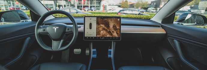 A Tesla, my dream car