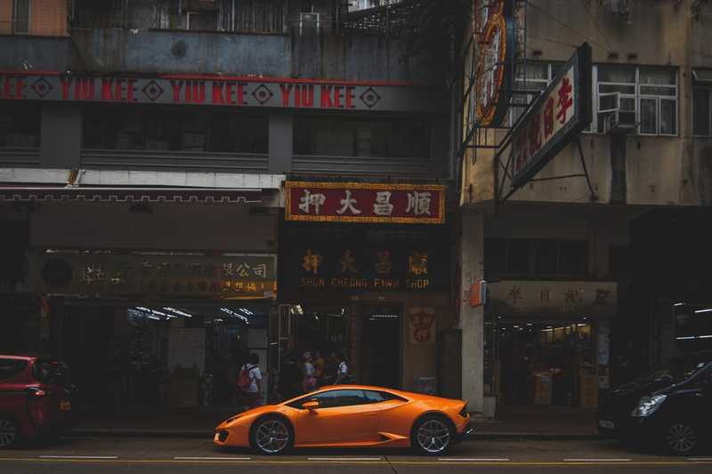 A very expensive car that is most likely a terrible investment